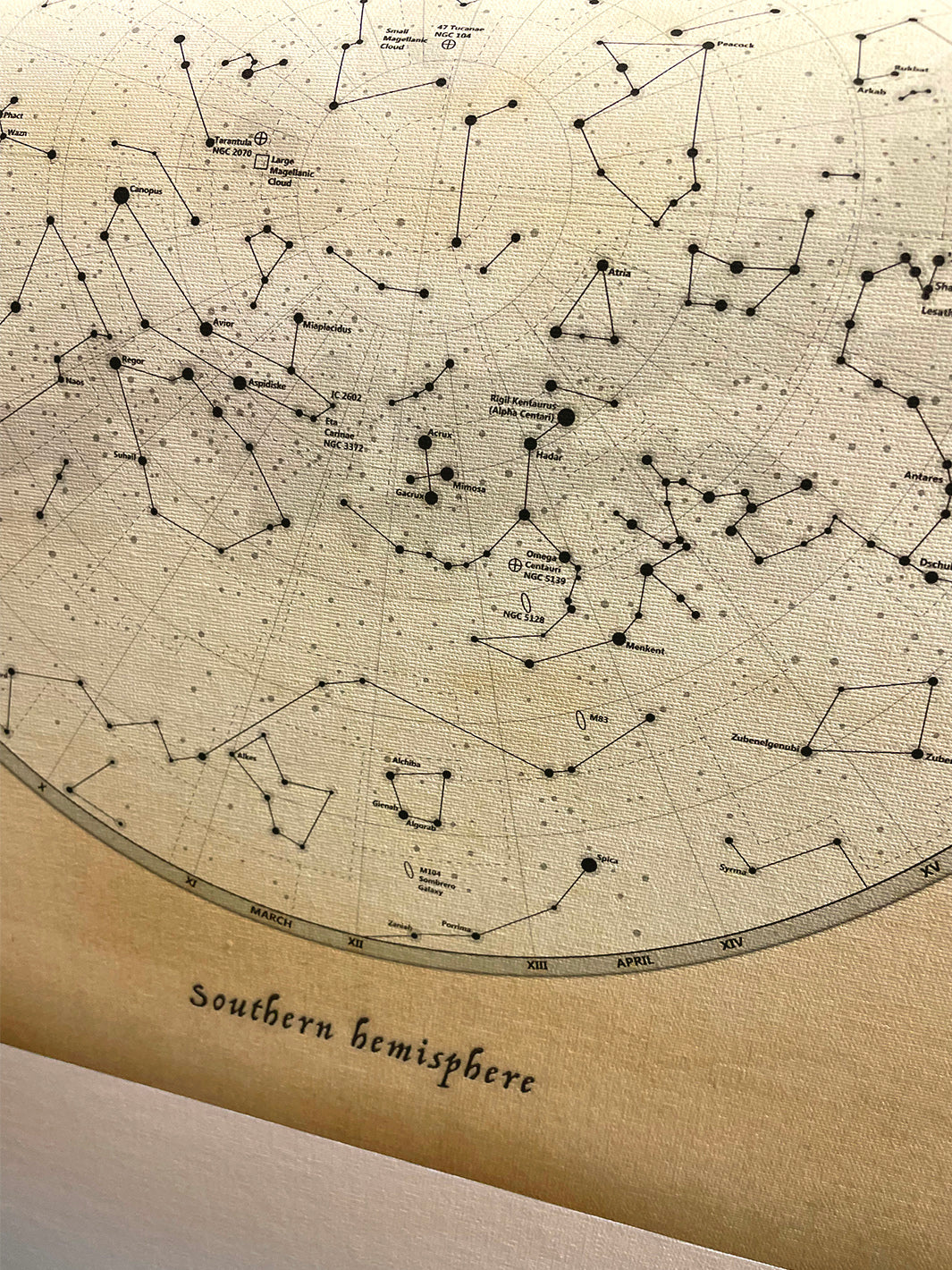 A Celestial Planisphere - Vintage – Valhalla Gallery A Celestial Planisphere - Vintage – Valhalla Gallery