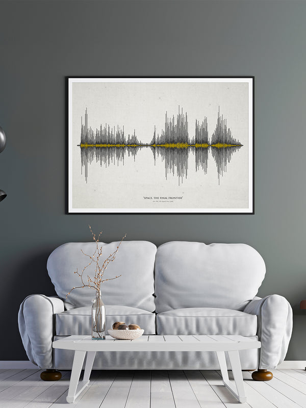 The Final Frontier (Star Trek) Soundwave Artwork